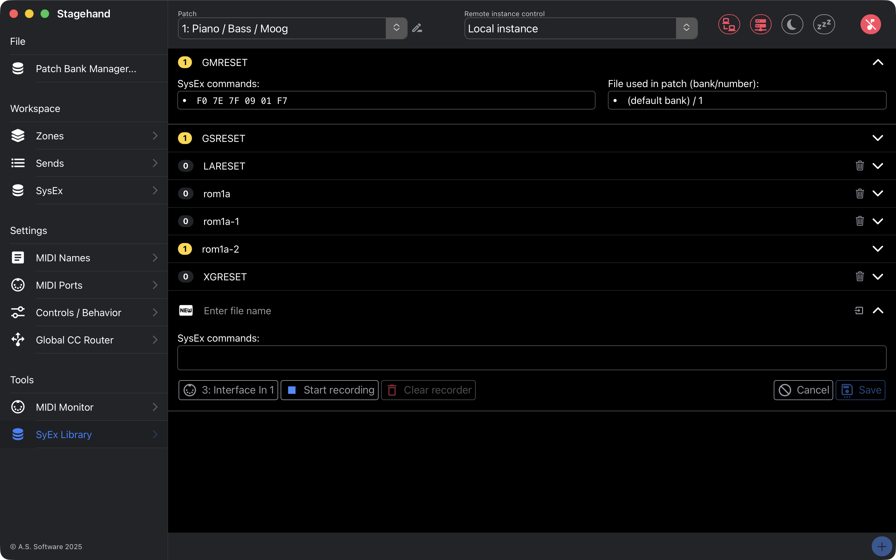 Stagehand MIDI Master – Screenshot 5